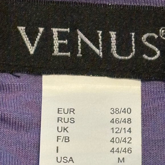 VENUS Purple Maxi Dress with Lace Detail - Picture 3 of 3